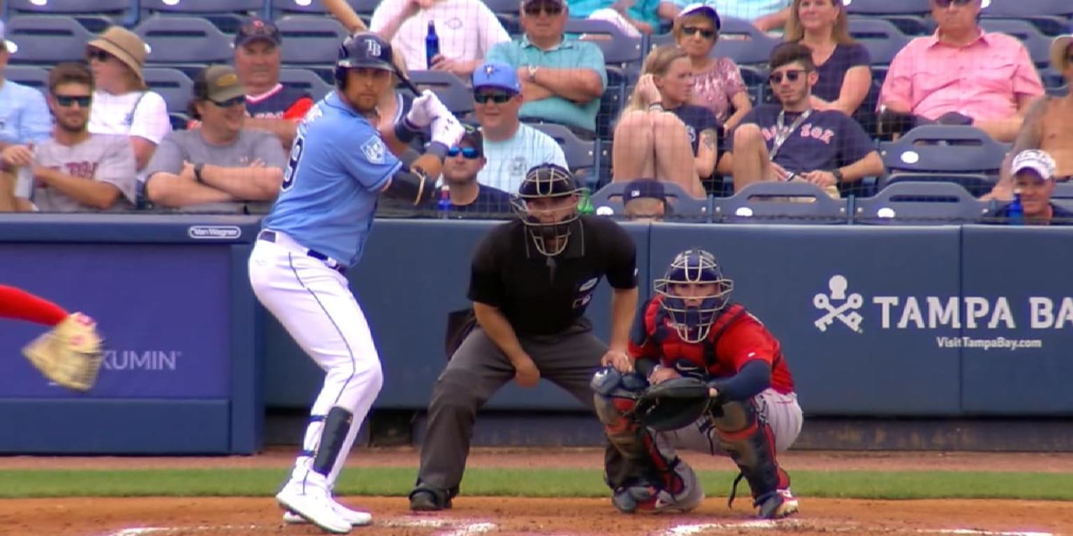 Nate Lowe impressing Rays with his power