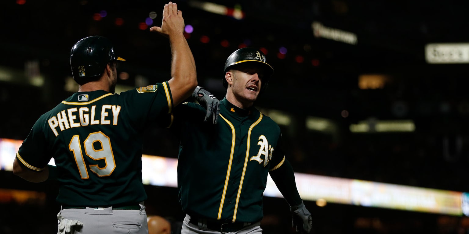 Mark Canha's bat flip is all Oakland A's fans - Athletics Nation