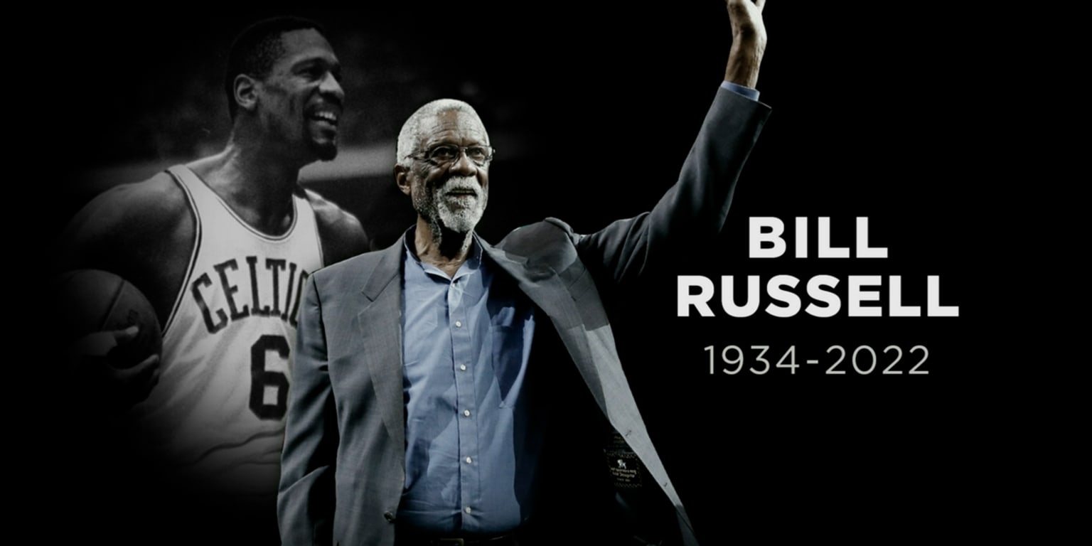 We still need to celebrate his name': Bill Russell honored by Basketball  Hall of Famers