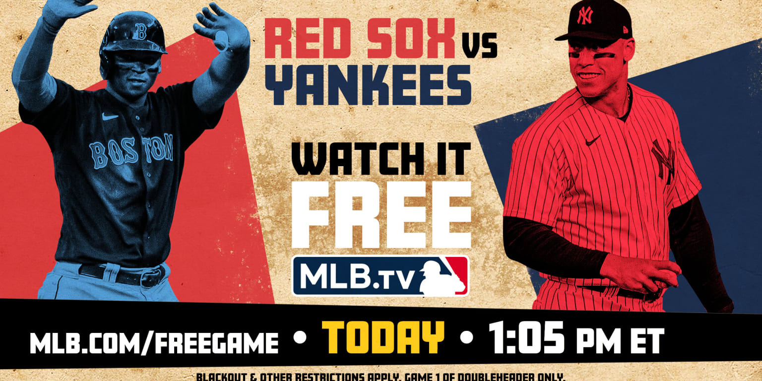 MLB.TV Free Game of the Day BOS vs. NYY