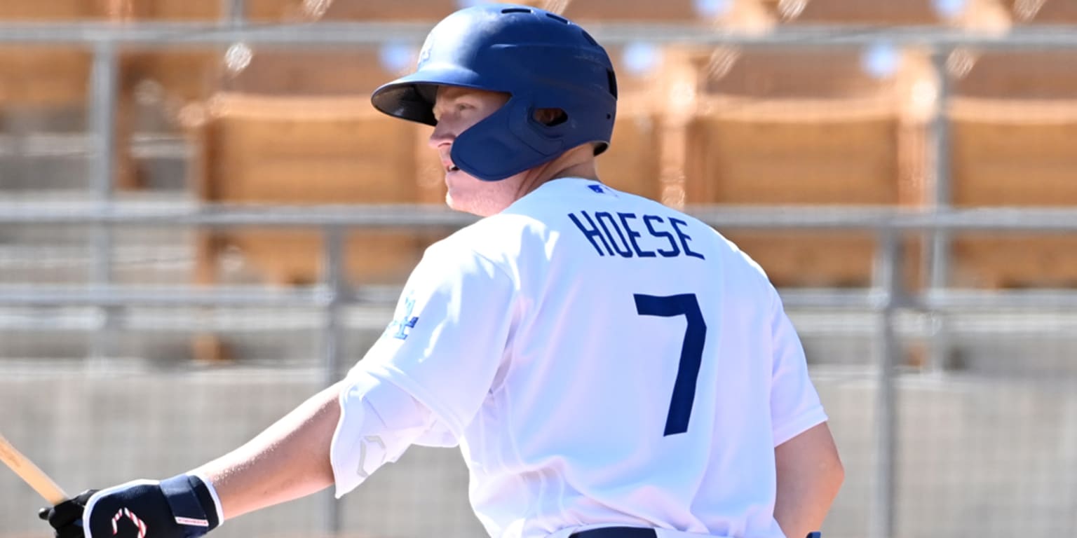 Dodgers' Kody Hoese homers twice in Glendale victory