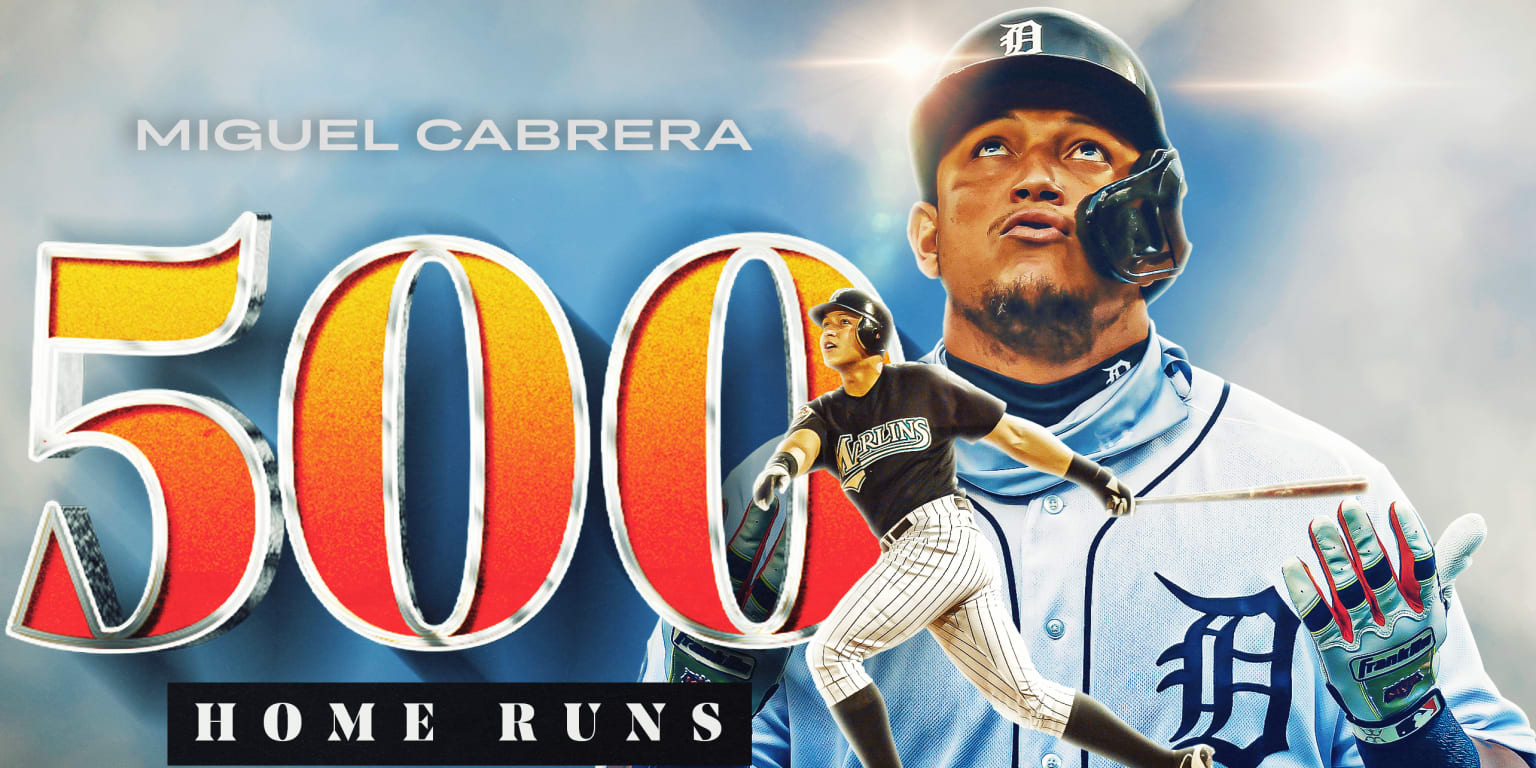 Miguel Cabrera Detroit Tigers 500 and 3000 hit club Detroit