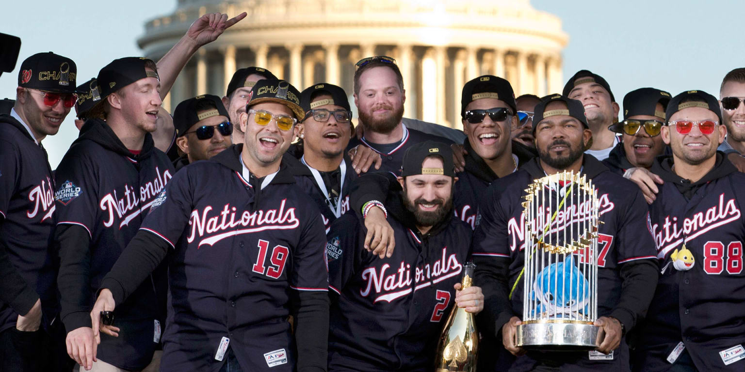 Nationals 2019 MLB World Series Champs Car Flag 