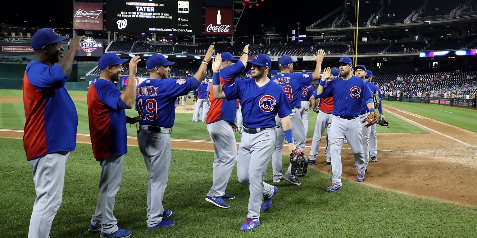 David Bote And The Cubs Finished Breaking The Nationals' Bullpen