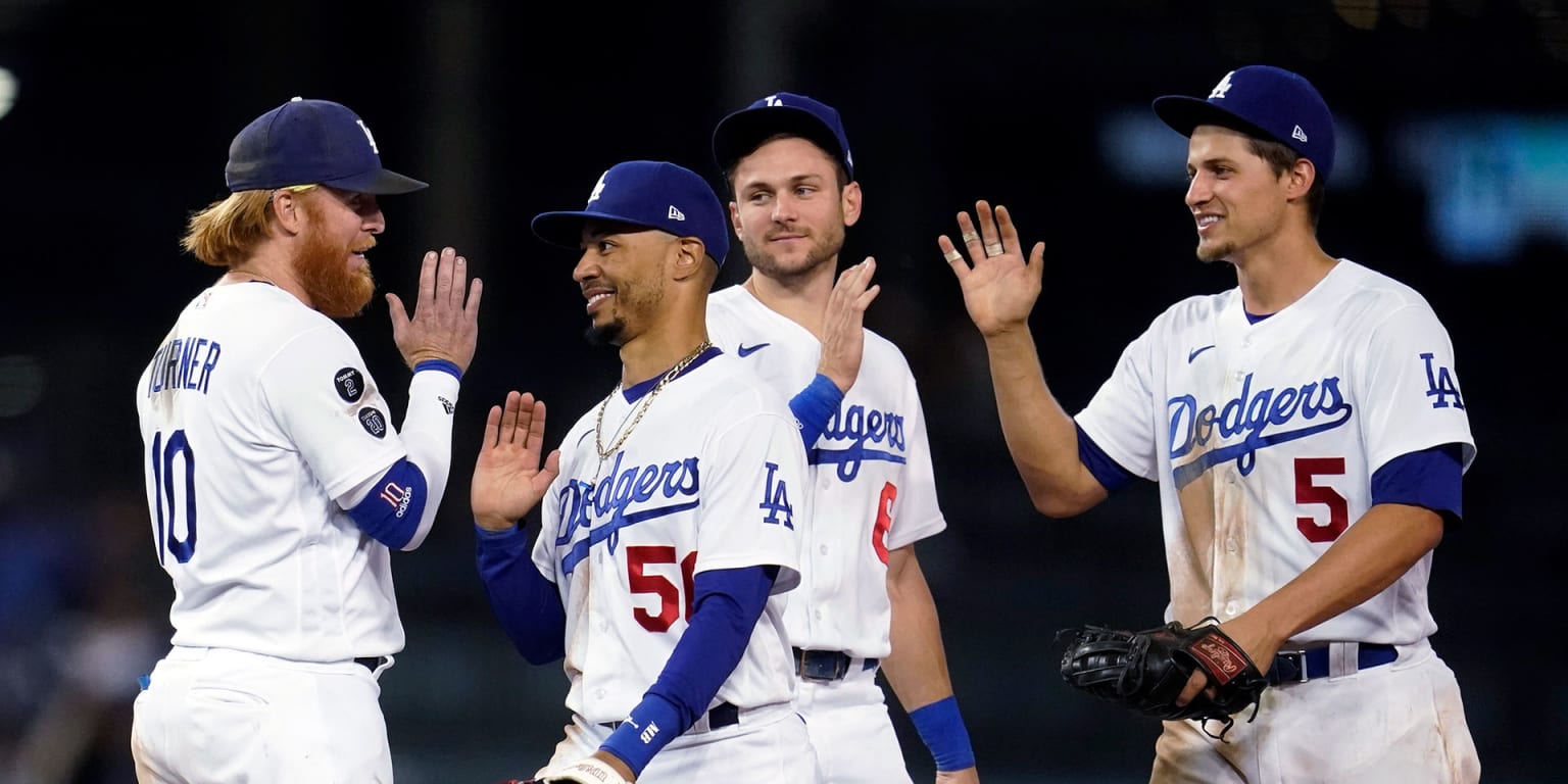 2022 Dodgers Dress Up Day after clinching playoff berth was incredible