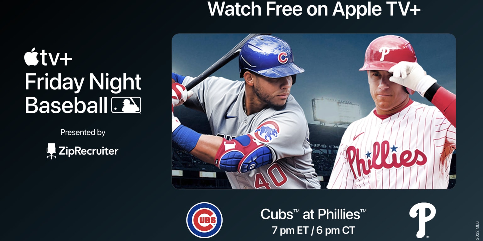 How to watch Cubs-Phillies on Apple TV, July 22, 2022