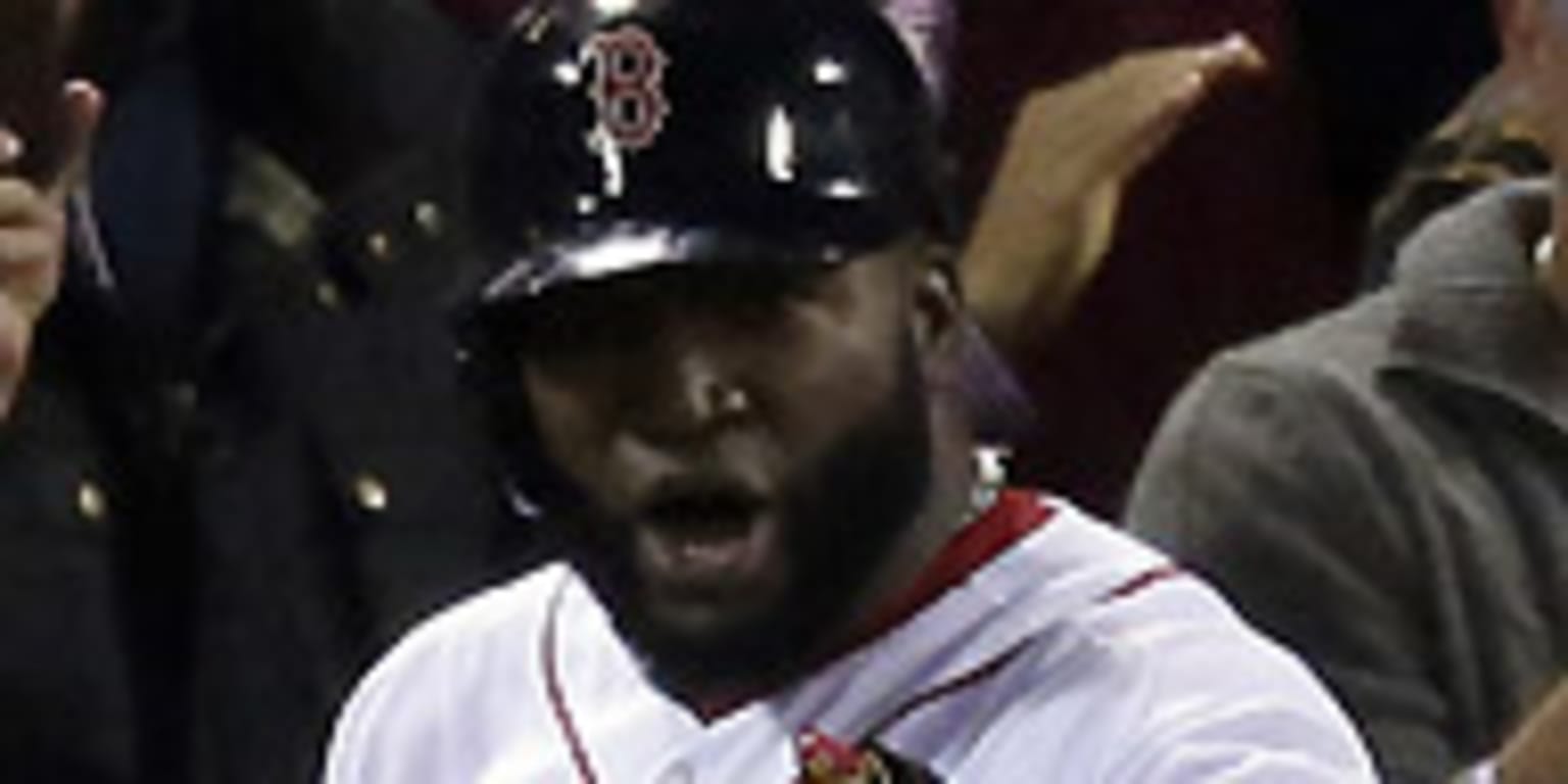 David Ortiz durante la Serie Mundial de 2013