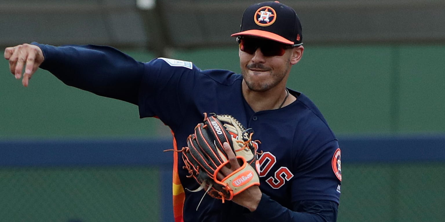 Carlos Correa not in the Astros Opening Day lineup