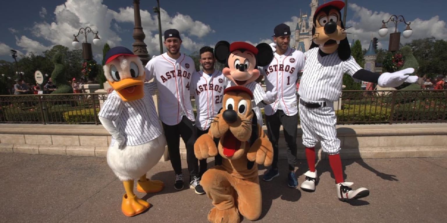 Top mickey Mouse Houston Astros National League Champions Astros