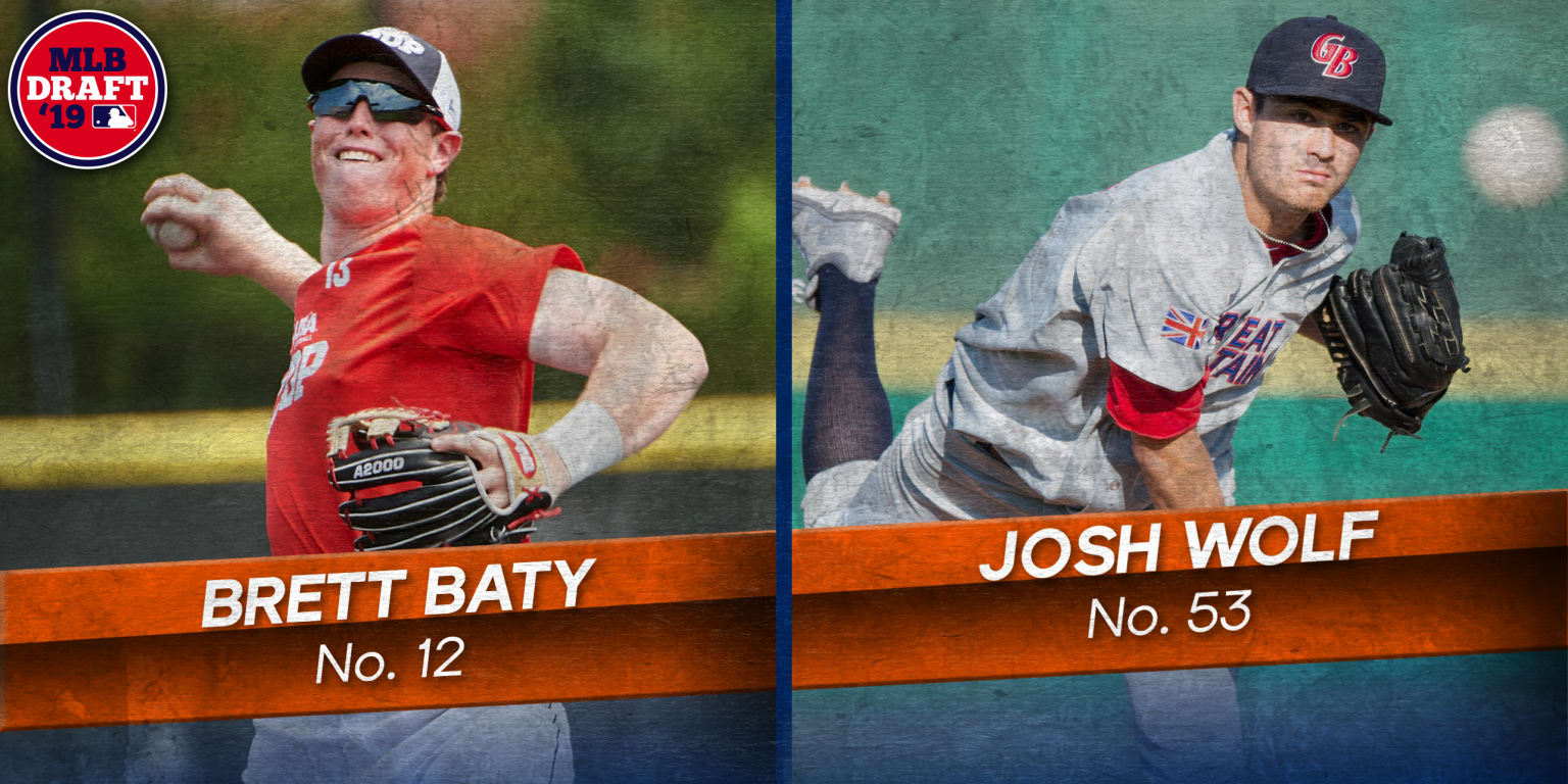 Brett Baty selected 12th overall by the New York Mets