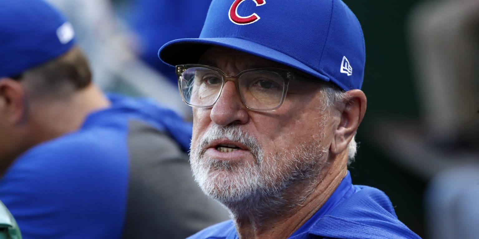 Manager Joe Maddon discusses Cubs offseason