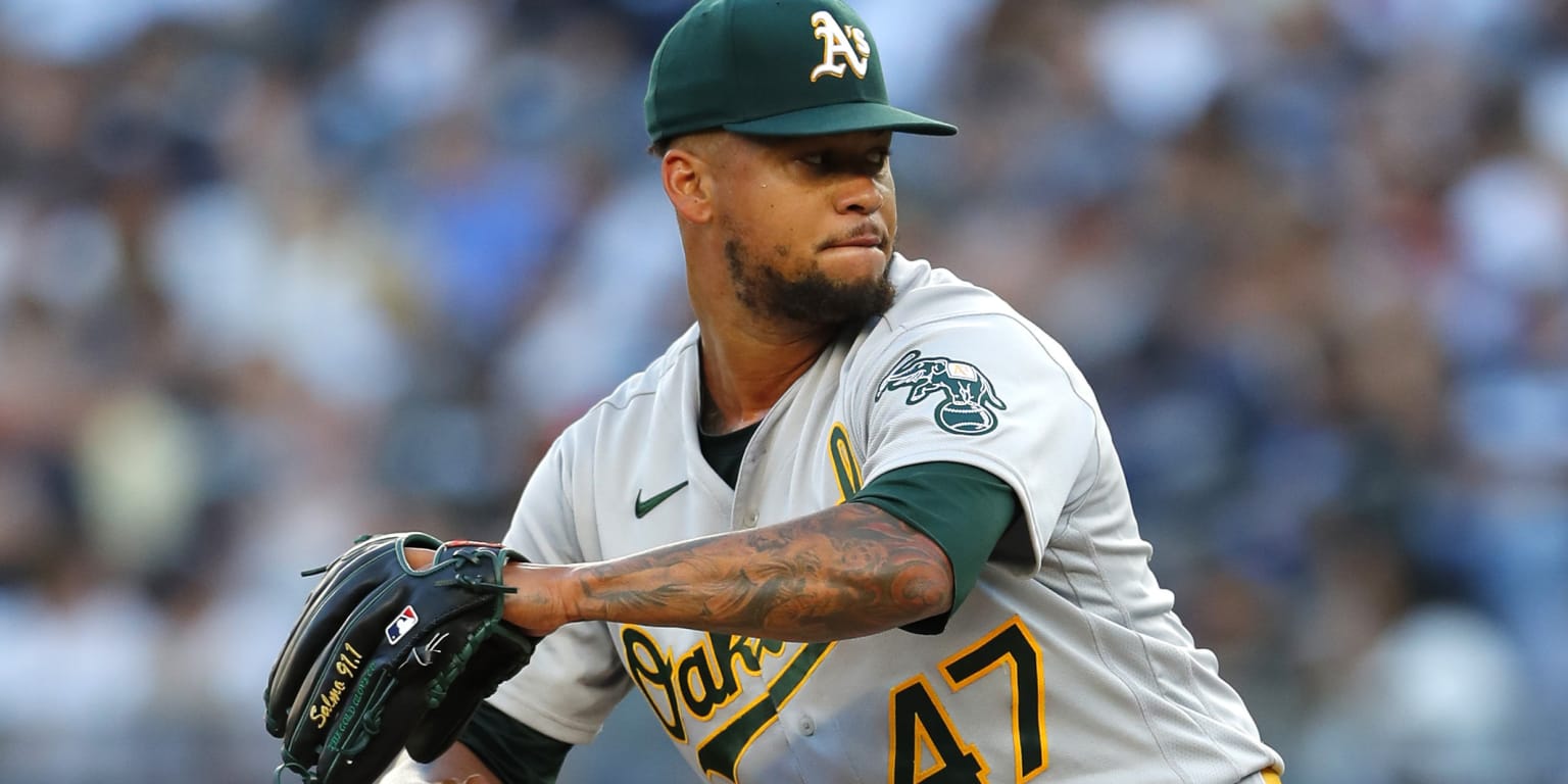 Athletics can't support Frankie Montas in loss to Yankees