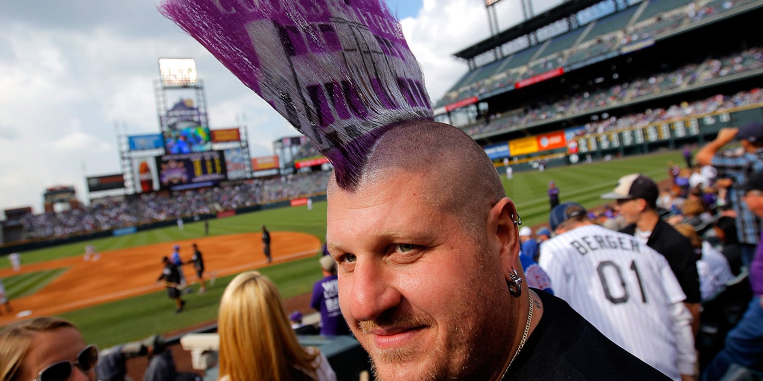 The Rockies are wearing a new shade of purple this year - NBC Sports