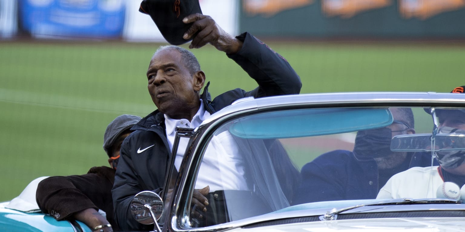 Willie Mays marks 90th birthday at Oracle Park