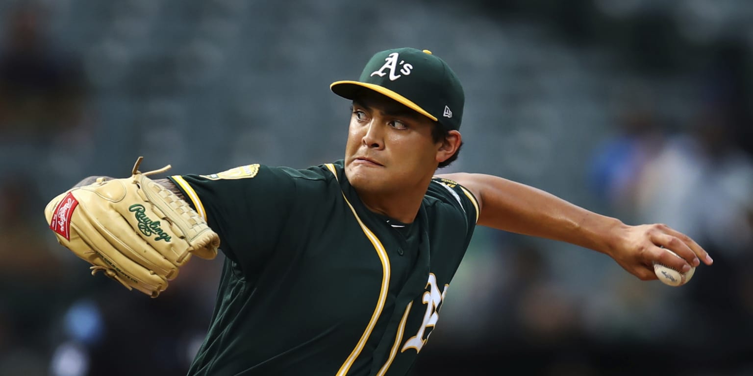 Oakland A's left-handed ace Sean Manaea is aiming for a midseason return  from shoulder surgery, Sports