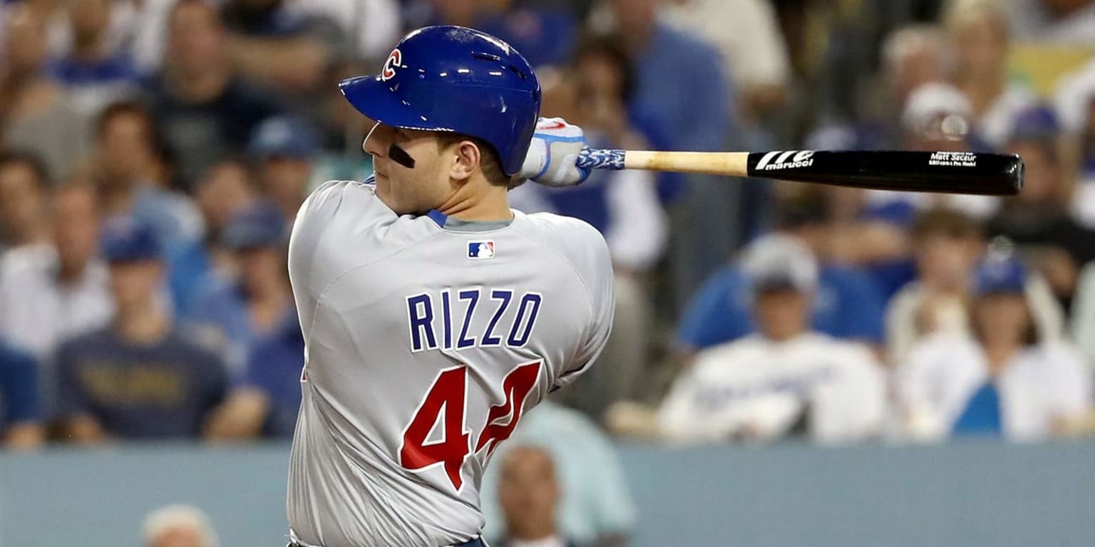 Cubs' Anthony Rizzo uses Matt Szczur's bat
