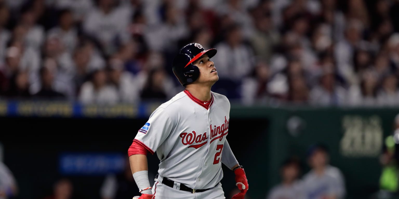 Juan Soto crushed a three-run home run  until it was robbed by