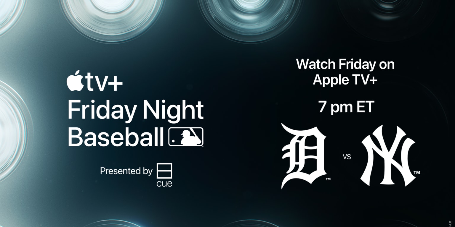 How to watch this weekend's Detroit Tigers games vs. Yankees that are only  on Apple TV+, Peacock