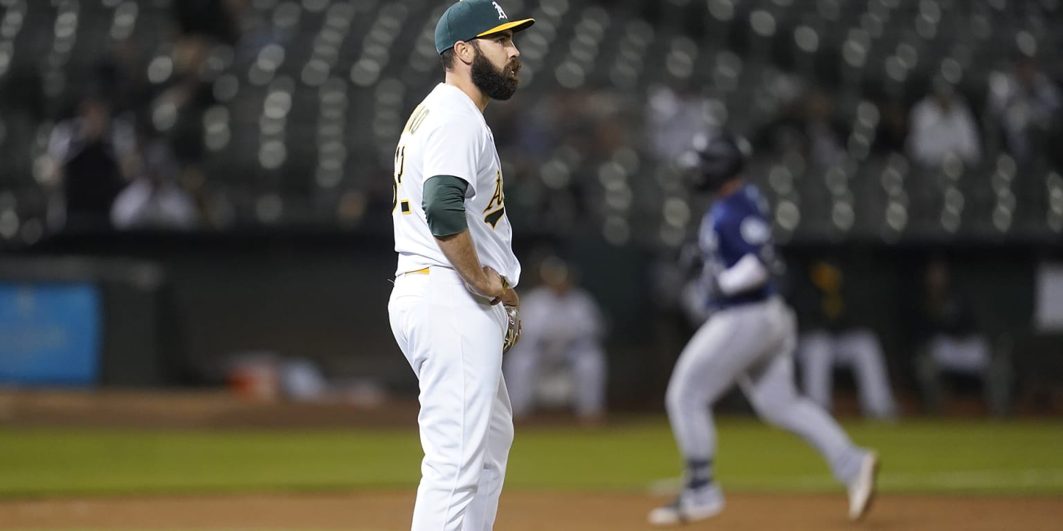 A's Lou Trivino will take a break from closer duties