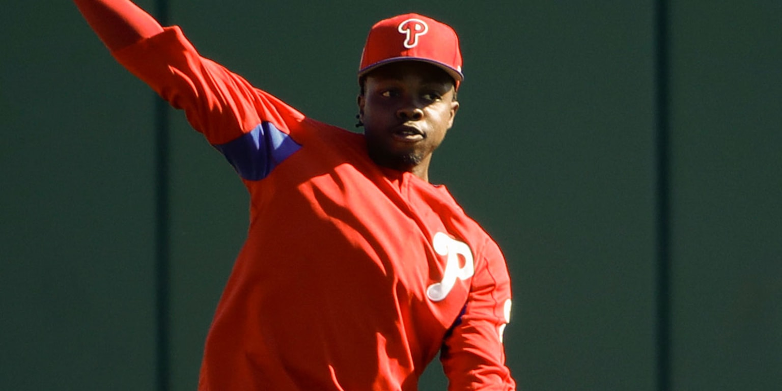 Phillies' Roman Quinn talks Glove Day