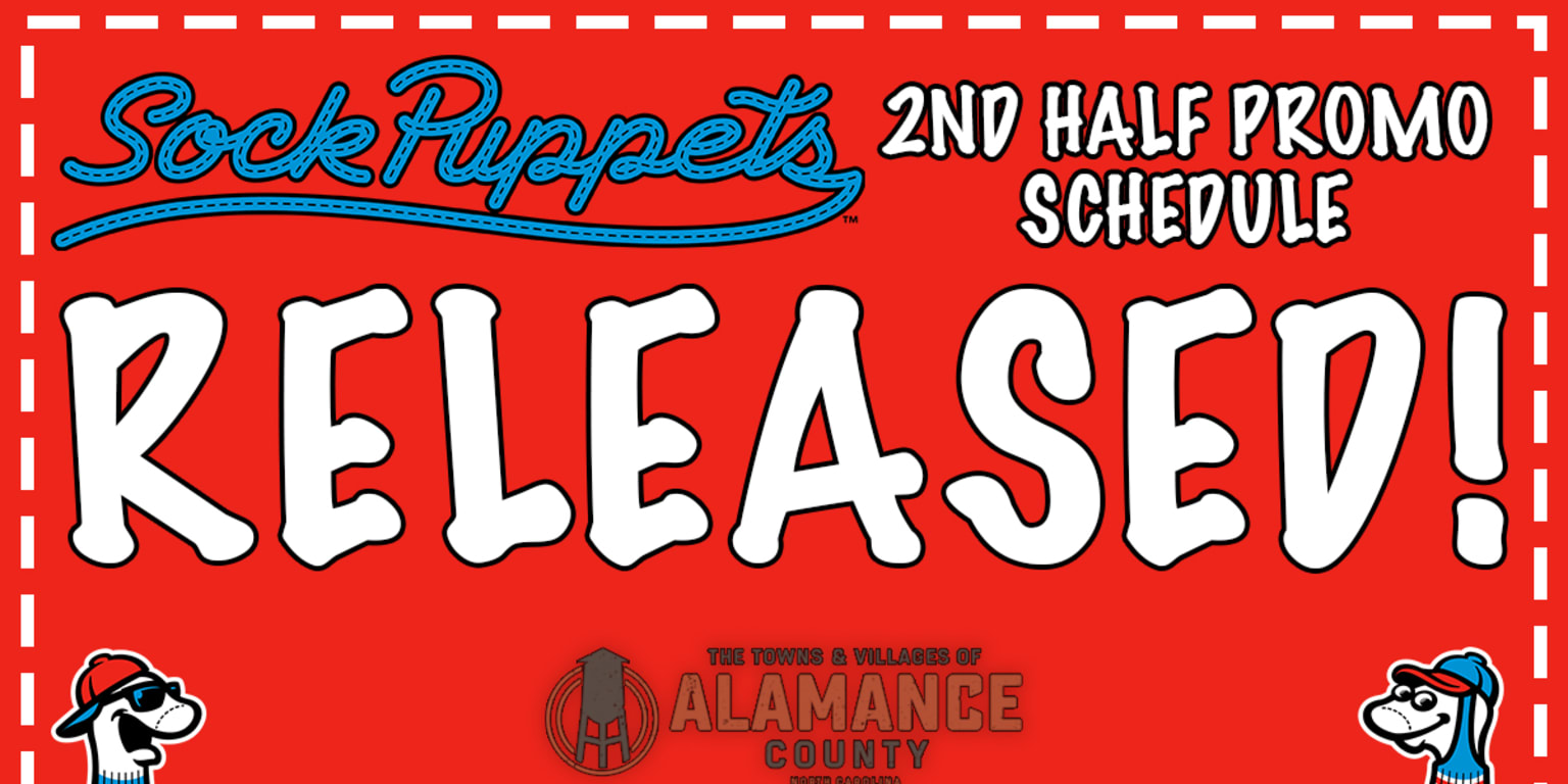 Burlington Sock Puppets release second half promo schedule