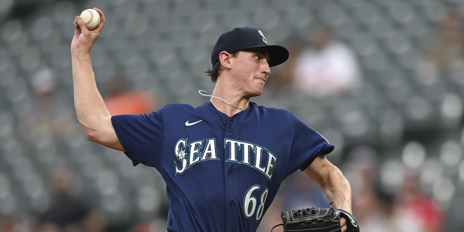 Mariners pitching prospect George Kirby training in Tacoma