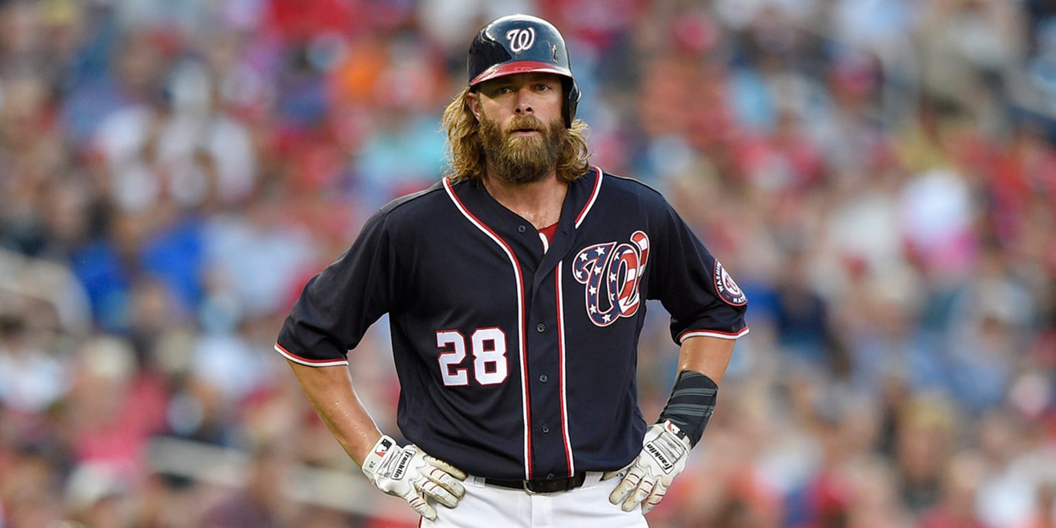 Jayson Werth on base for 38th straight game