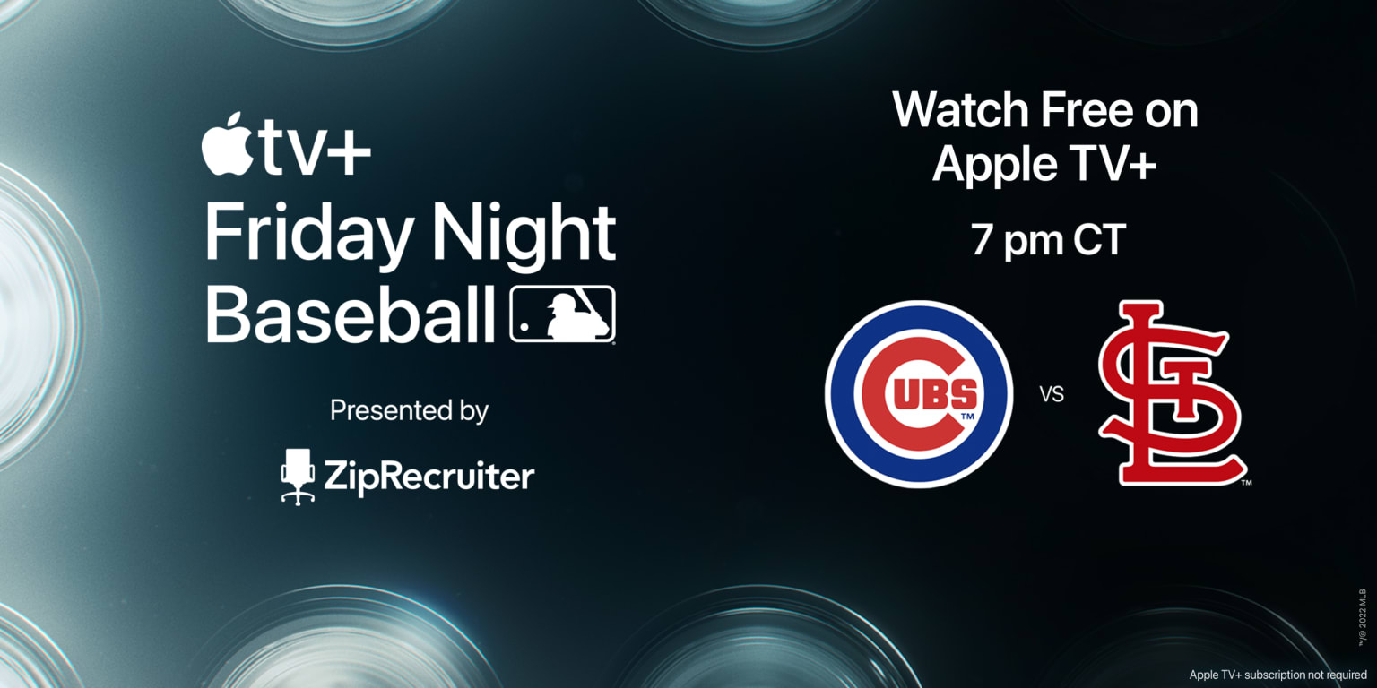 How to watch Cubs-Cardinals on Apple TV, June 24, 2022