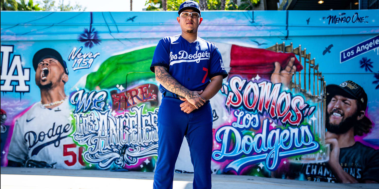 Las Mayores - Estos uniformes de Los Dodgers de Los