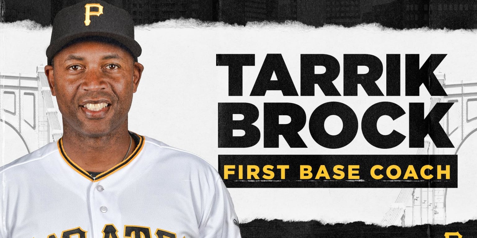 Tarrik Brock Pirates first base coach