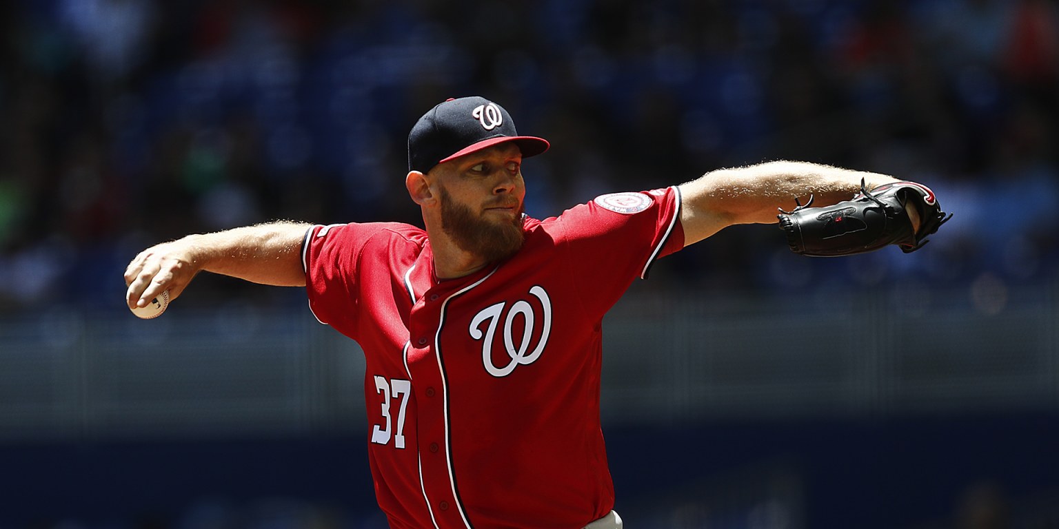 Stephen Strasburg wins, sets Nationals record