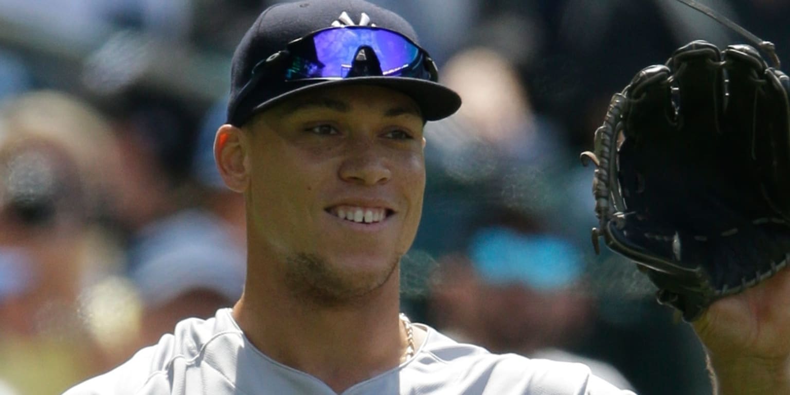 Aaron Judge's chipped tooth is fixed, and he's in Yankees lineup Friday