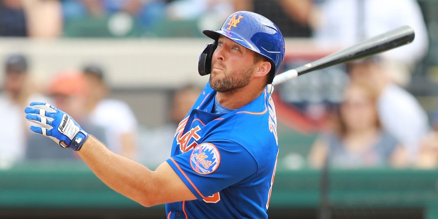 New York Mets video: Tim Tebow goes deep in spring training game