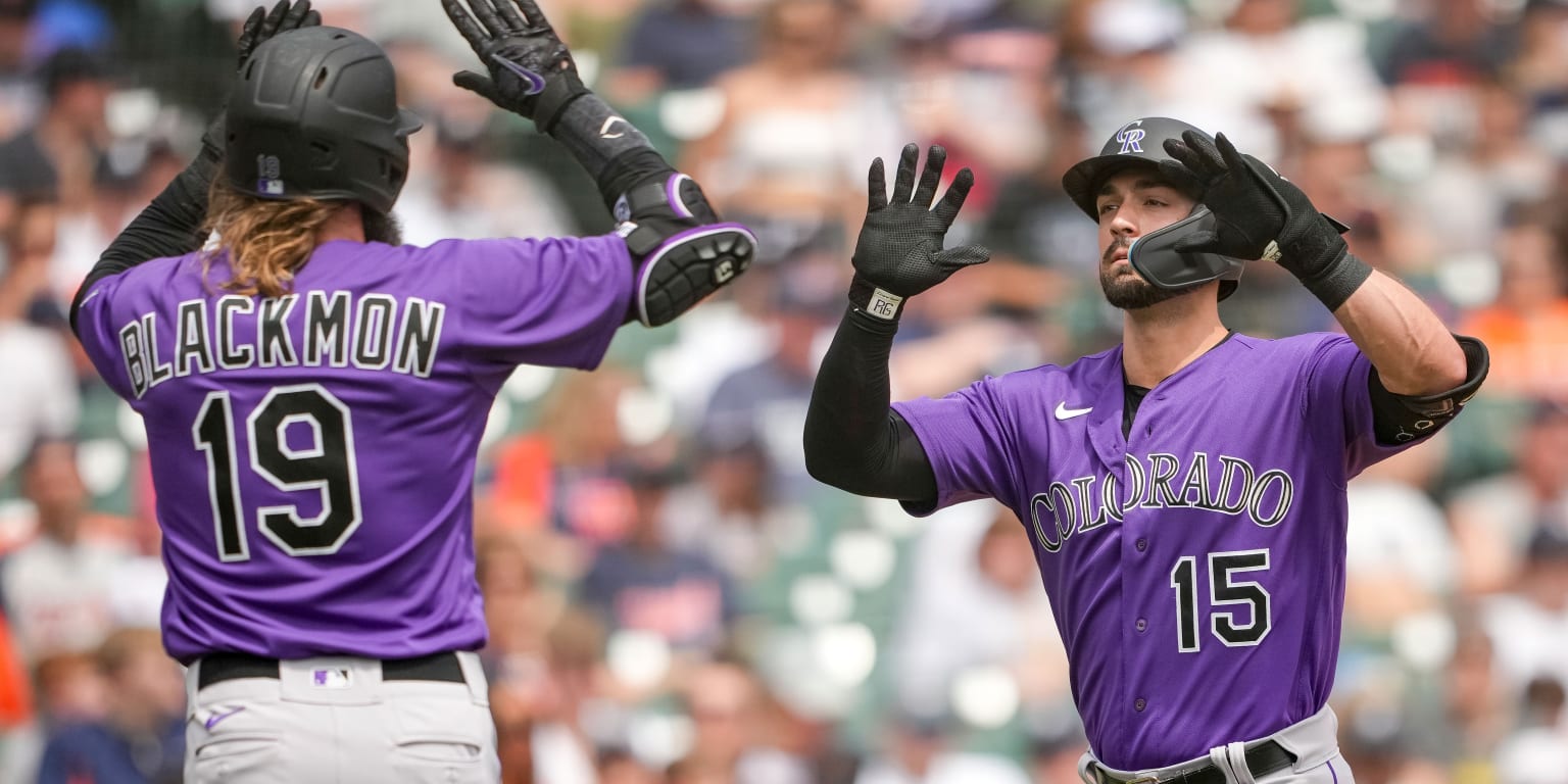 Grichuk, Rockies prevail in Detroit