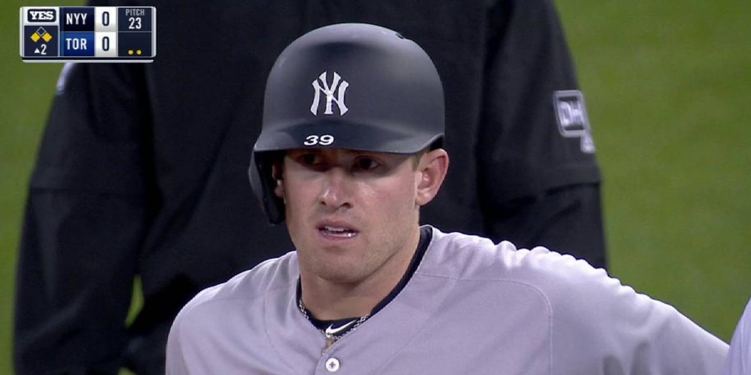 Yankees' Billy McKinney gets first MLB hit