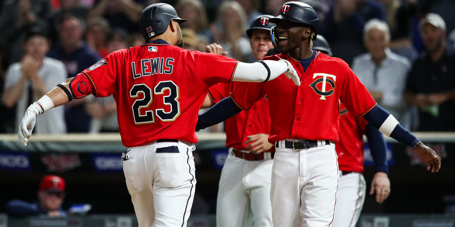 Royce Lewis hits a grand slam, drives in 6 as the AL Central-leading Twins  crush Cleveland 20-6