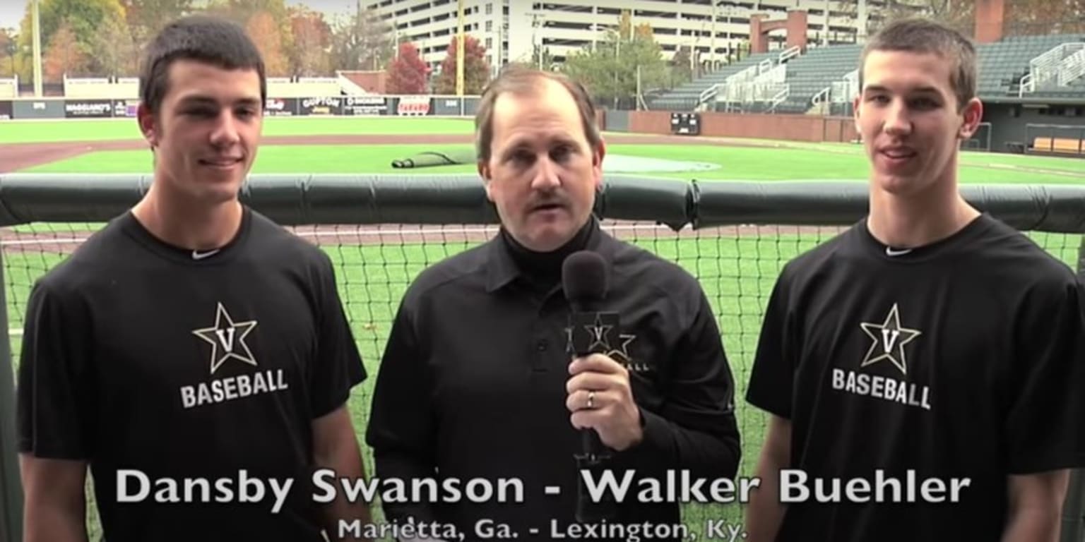 Walker Buehler Dansby Swanson Vanderbilt Commodores Baseball
