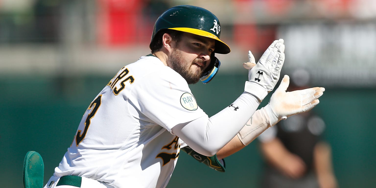 A's catching prospect Shea Langeliers named MVP of All-Star