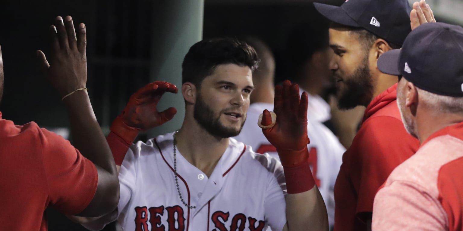 Andrew Benintendi slimmer? Boston Red Sox left fielder is 'energetic, ready  to go' and has dropped weight heading into 2020, Tim Hyers says 