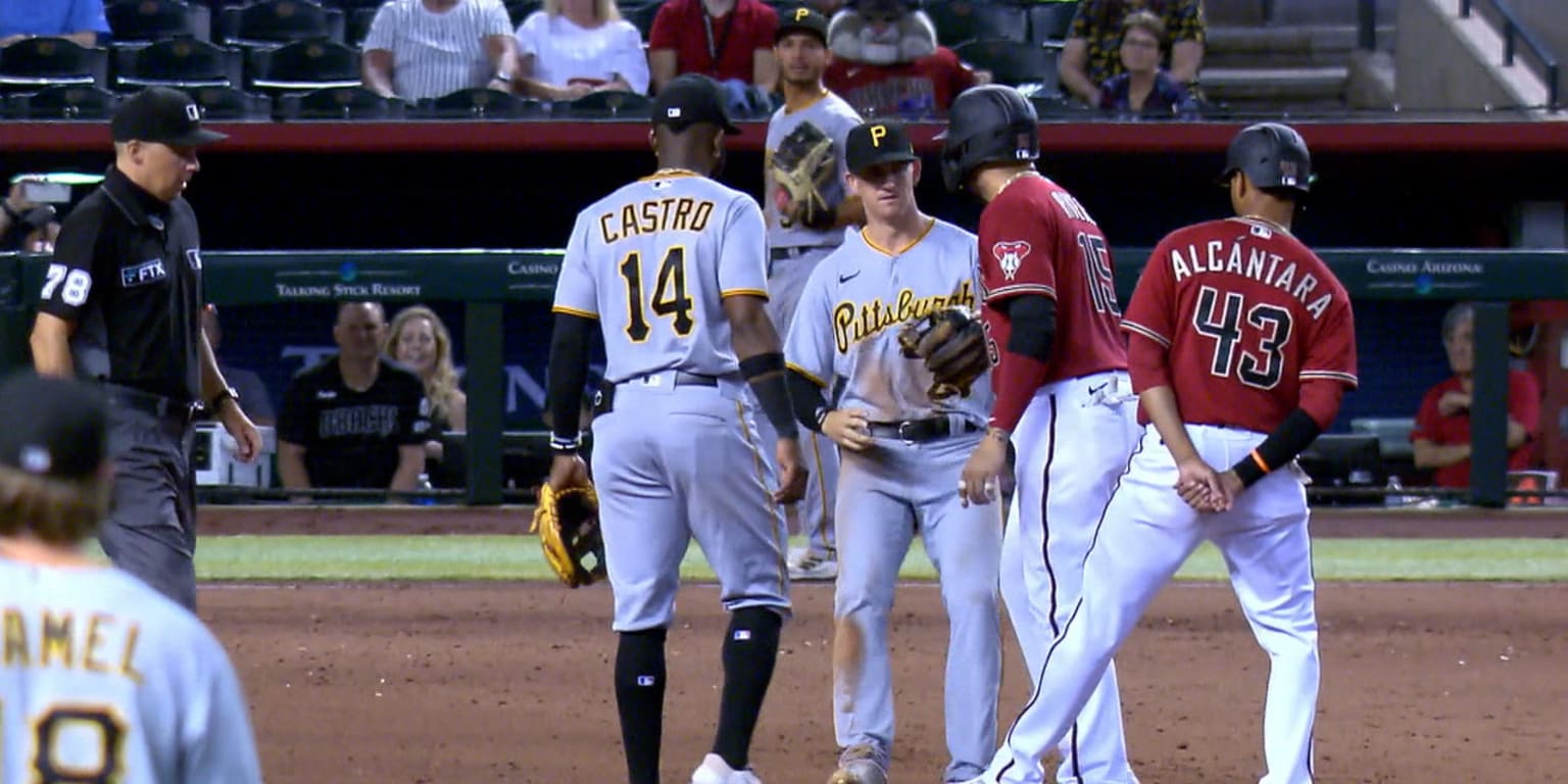 Castro loses phone in Pirates' 6-4 loss to Diamondbacks