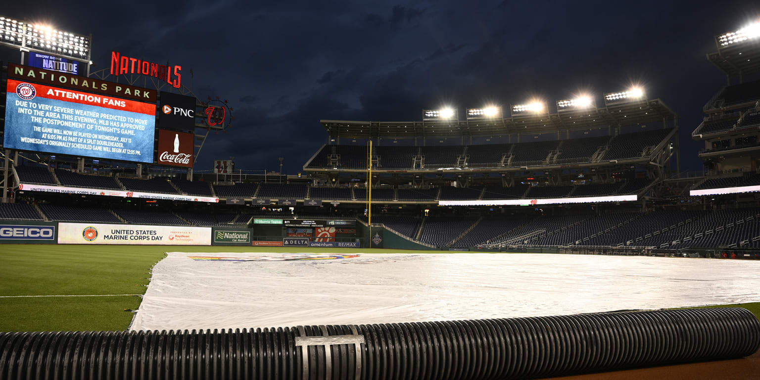 Cardinals-Nationals game suspended due to weather