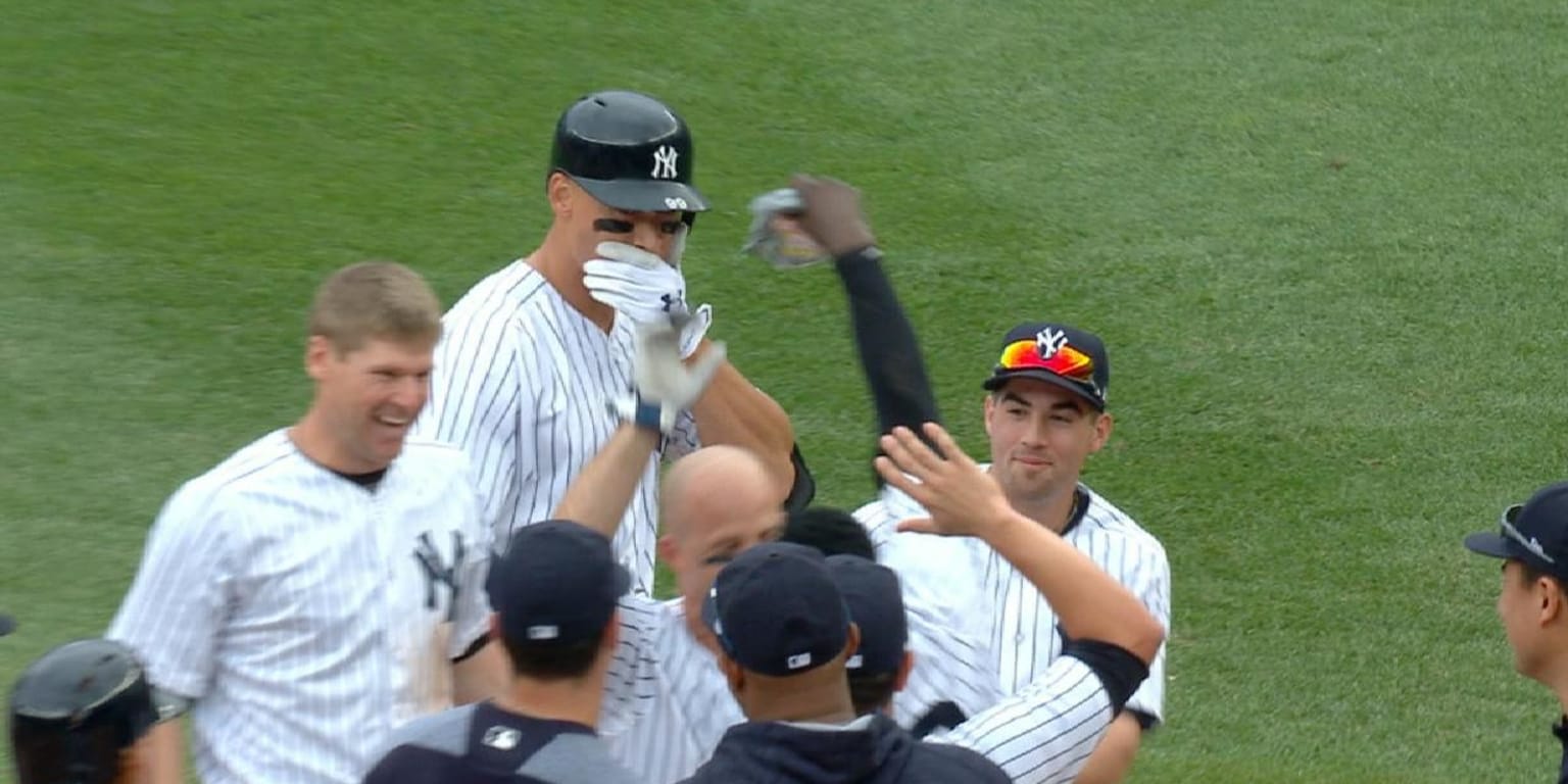 After chipping his tooth, Aaron Judge proceeded with caution in his ...