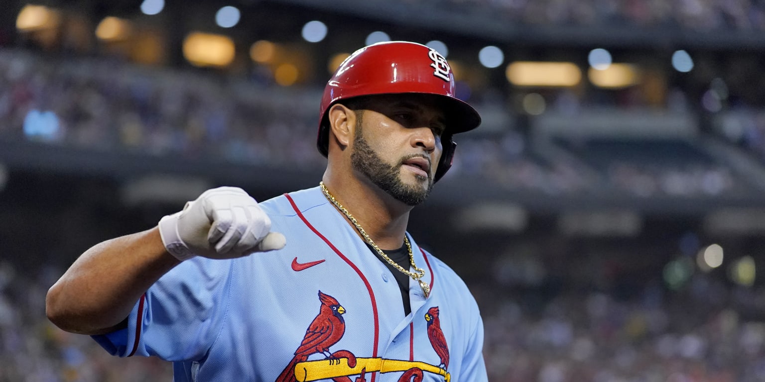 Albert Pujols sigue encendido con su HR 703