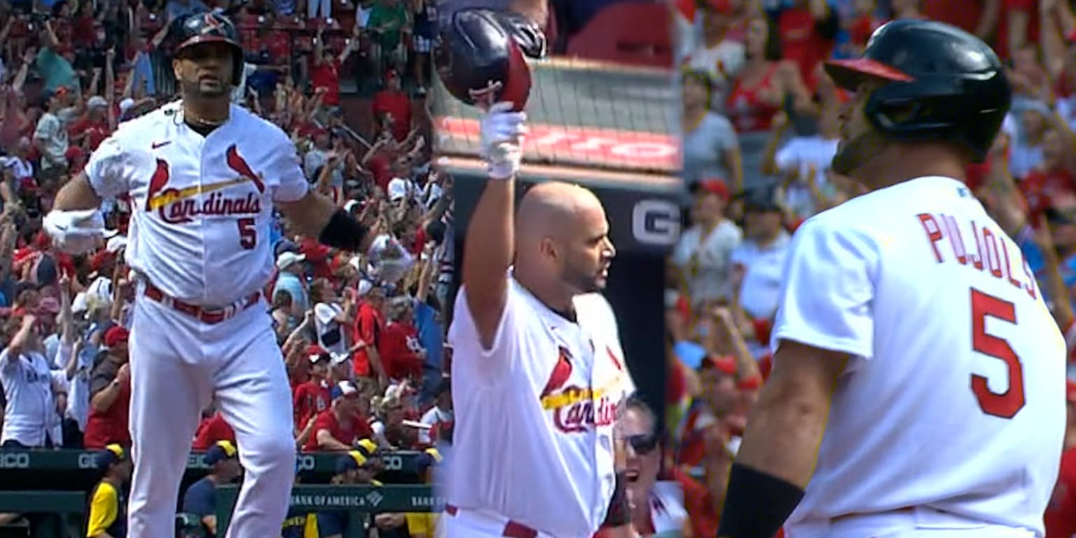 WATCH: Albert Pujols Gives Game-Worn Jersey to Young Cardinals Fan