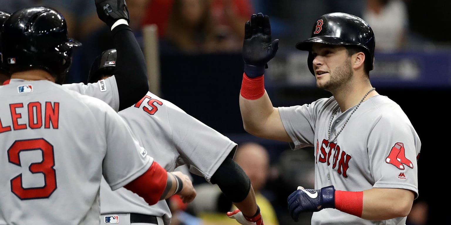 Andrew Benintendi hits first career grand slam
