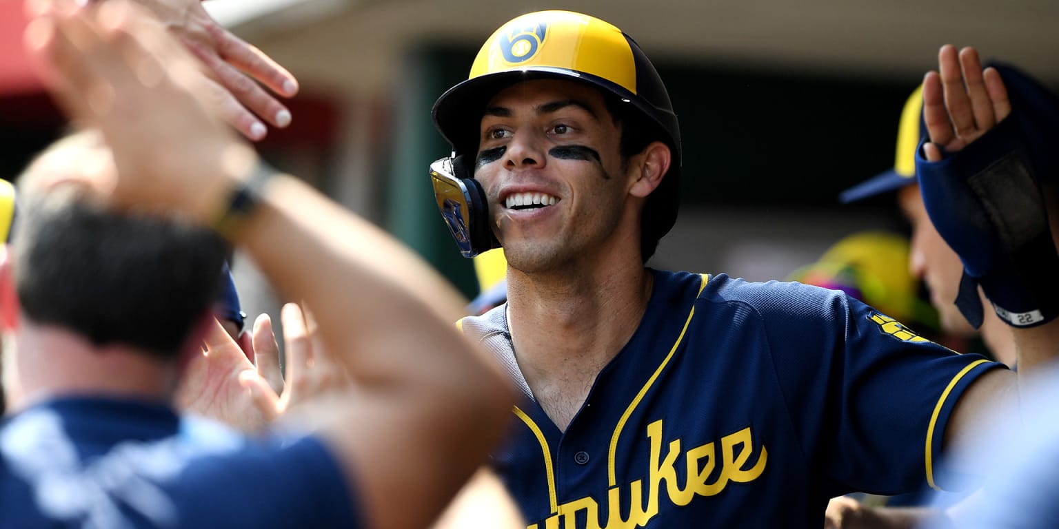 Christian Yelich cycle: Watch Brewers OF hit for cycle Wednesday vs. Reds  [VIDEO] - DraftKings Network