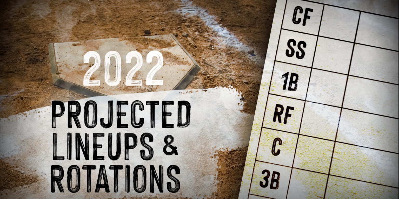 Projecting every 2022 MLB lineup, rotation