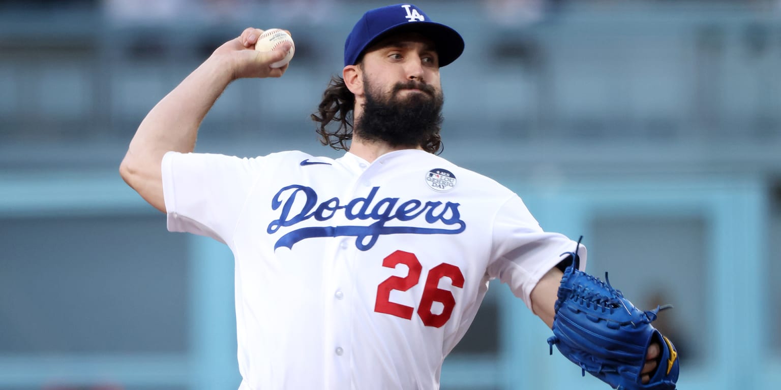 Tony Gonsolin lifts Dodgers past Padres as NL West showdown