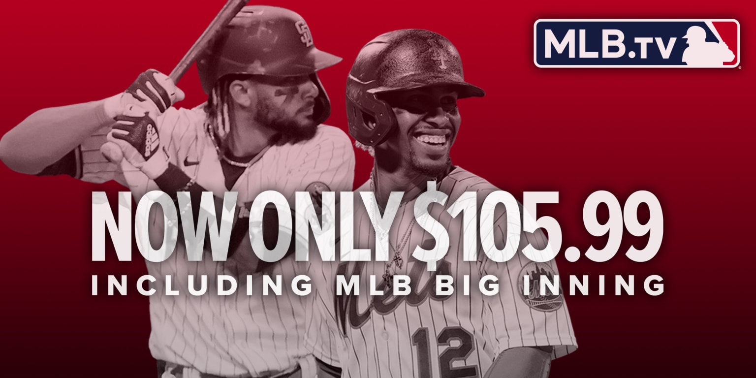 MLBTV has new reduced price for rest of 2021