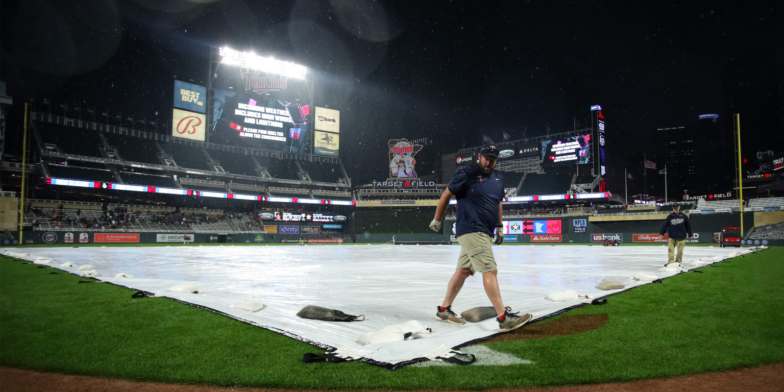 Twins vs. Astros suspended due to weather, to resume in 4th inning Thursday  North News - Bally Sports